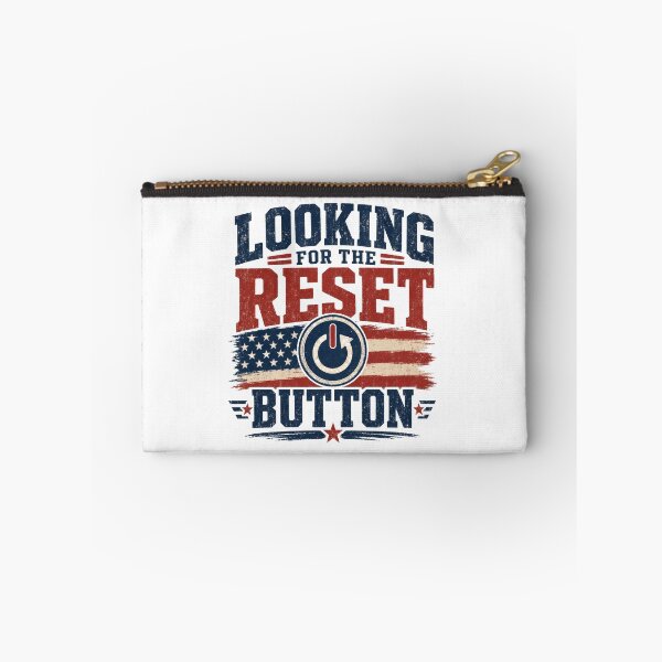 Item preview, Looking for the Reset Button American Flag designed and sold by AntiqueImages.