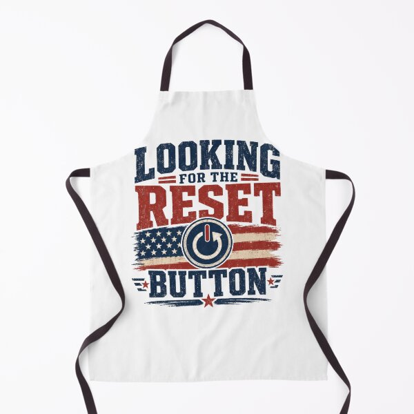 Item preview, Looking for the Reset Button American Flag designed and sold by AntiqueImages.