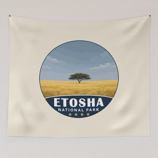 Item preview, Etosha National Park, Namibia | African Wildlife Safari Adventure Design designed and sold by Gideon Emmerich.
