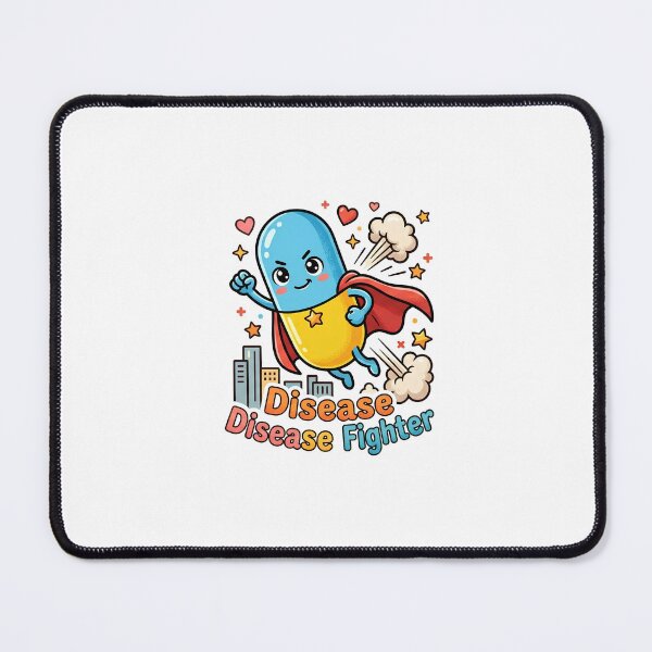 Item preview, Disease Fighter Cute Superhero Pill Capsule Pediatric Nurse Sticker designed and sold by Nurse Craft Studio.