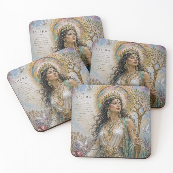 Item preview, Mother Goddess Asjera painting. designed and sold by GalleryKauffeld.