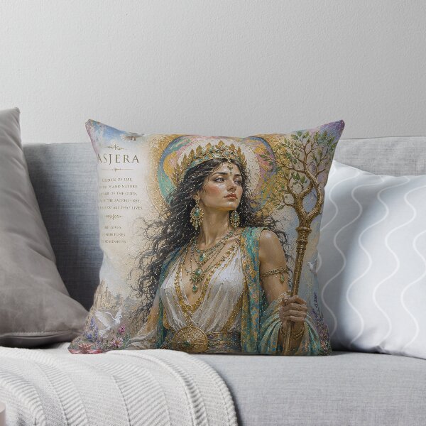 Item preview, Mother Goddess Asjera painting. designed and sold by GalleryKauffeld.