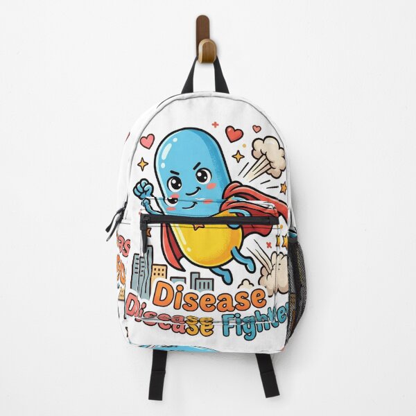 Item preview, Disease Fighter Cute Superhero Pill Capsule Pediatric Nurse Sticker designed and sold by Nurse Craft Studio.