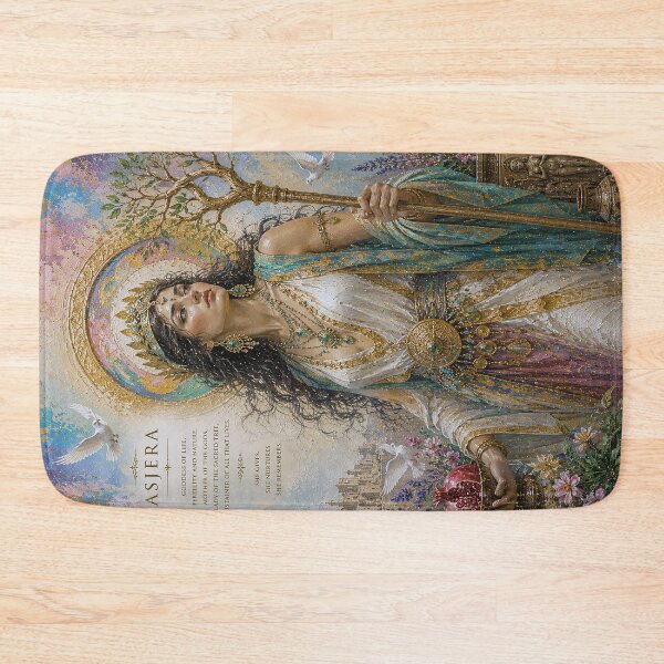 Item preview, Mother Goddess Asjera painting. designed and sold by GalleryKauffeld.
