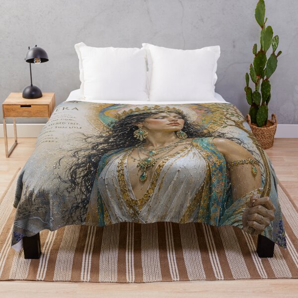 Item preview, Mother Goddess Asjera painting. designed and sold by GalleryKauffeld.