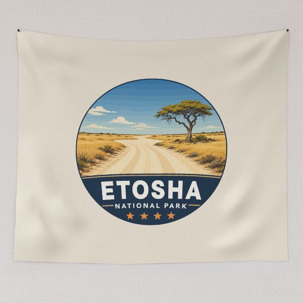 Item preview, Etosha National Park, Namibia | African Wildlife Safari Adventure Design designed and sold by Gideon Emmerich.