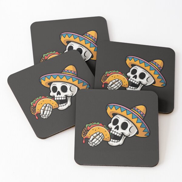 Item preview, Skeleton Taco Fiesta | Taco Tuesday designed and sold by FairX.
