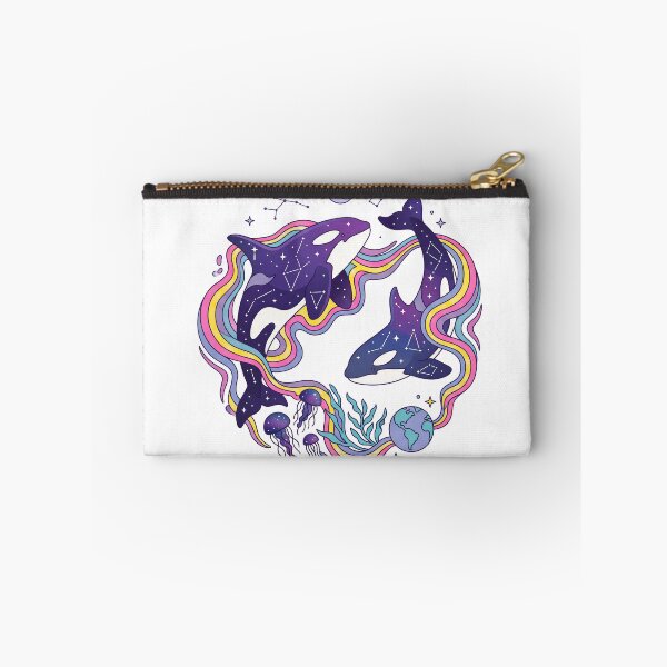 Item preview, Celestial Orca Whales Cosmic Ocean designed and sold by Timegraf.