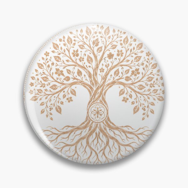 Item preview, Tree of Life Mandala | Botanical Line Art Design designed and sold by CalmMandala.