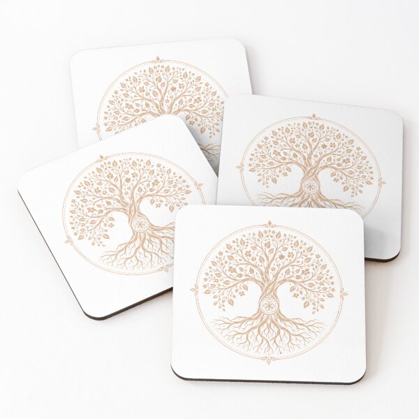 Item preview, Tree of Life Mandala | Botanical Line Art Design designed and sold by CalmMandala.