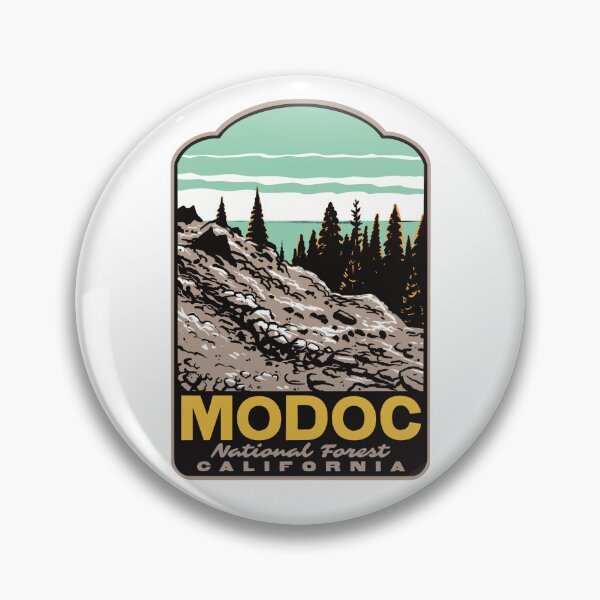 Item preview, Modoc National Forest California Retro designed and sold by HalpinDesign.