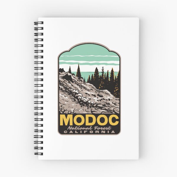 Item preview, Modoc National Forest California Retro designed and sold by HalpinDesign.