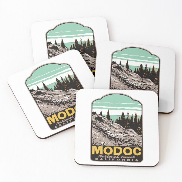 Item preview, Modoc National Forest California Retro designed and sold by HalpinDesign.