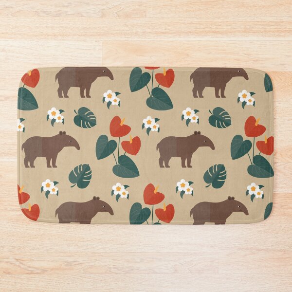 Item preview, Tapirs on brown designed and sold by reneesillus.