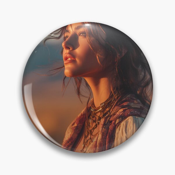 Item preview, Bohemian Desert Muse at Golden Sunset designed and sold by Emberearth.
