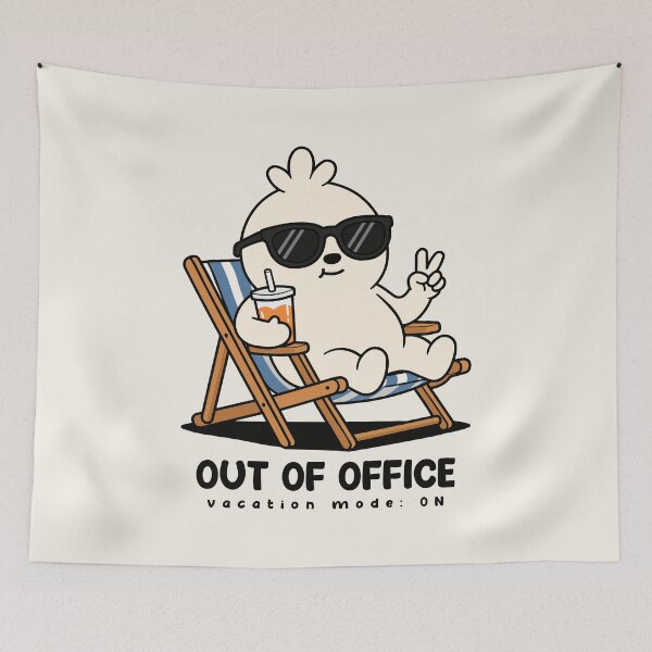 Item preview, Out Of Office - Vacation Mode On designed and sold by Zerhof.