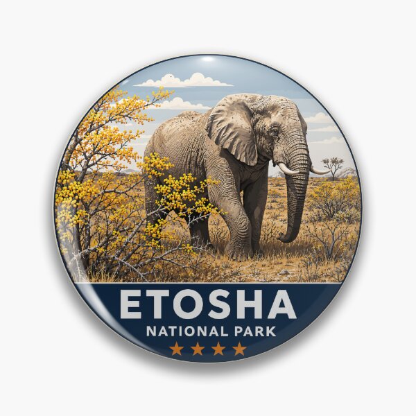 Item preview, Etosha National Park, Namibia | African Wildlife Safari Adventure Design designed and sold by Gideon Emmerich.