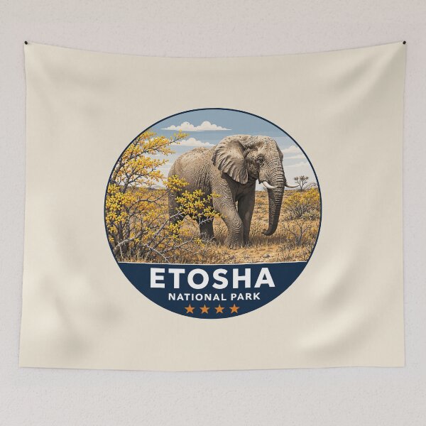 Item preview, Etosha National Park, Namibia | African Wildlife Safari Adventure Design designed and sold by Gideon Emmerich.