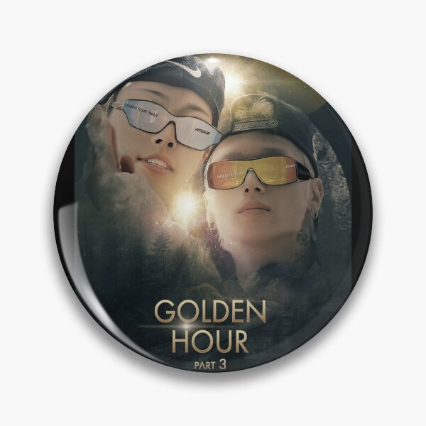 Item preview, ATEEZ Golden Hour Part 3 Sci-Fi Movie Poster - K-Pop Fan Art designed and sold by Tokraz-art.