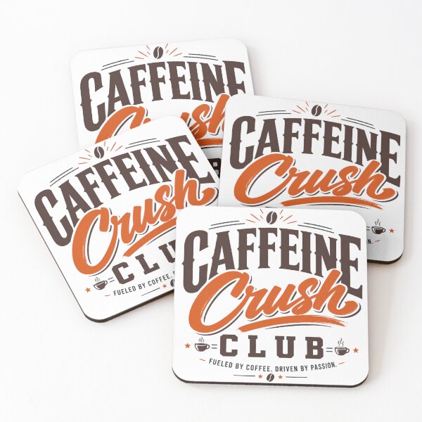 Item preview, Coffee: Caffeine Crush Club designed and sold by santoshputhran.