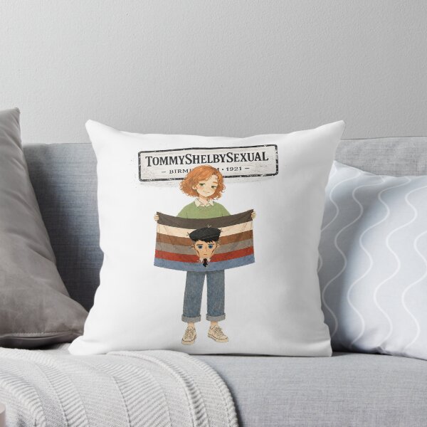 Item preview, Tommy Shelby Sexual Pride Flag | Peaky Blinders Inspired Watercolor Fan Art Sticker designed and sold by YourSweetJourney.