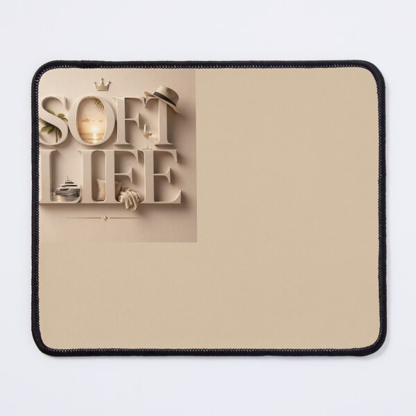 Item preview, Soft Life - Nigeria luxury aesthetic T-shirt  designed and sold by WaveDesignsNG.