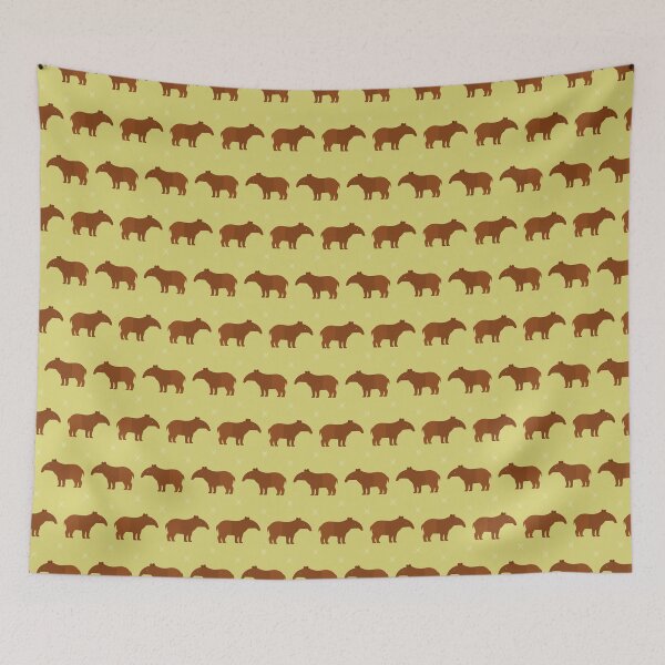 Item preview, Tapirs on green designed and sold by reneesillus.