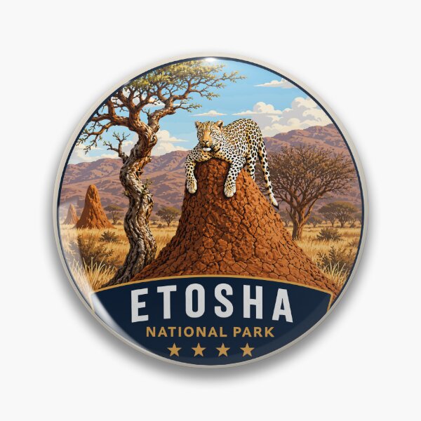 Item preview, Etosha National Park, Namibia | African Wildlife Safari Adventure Design designed and sold by Gideon Emmerich.