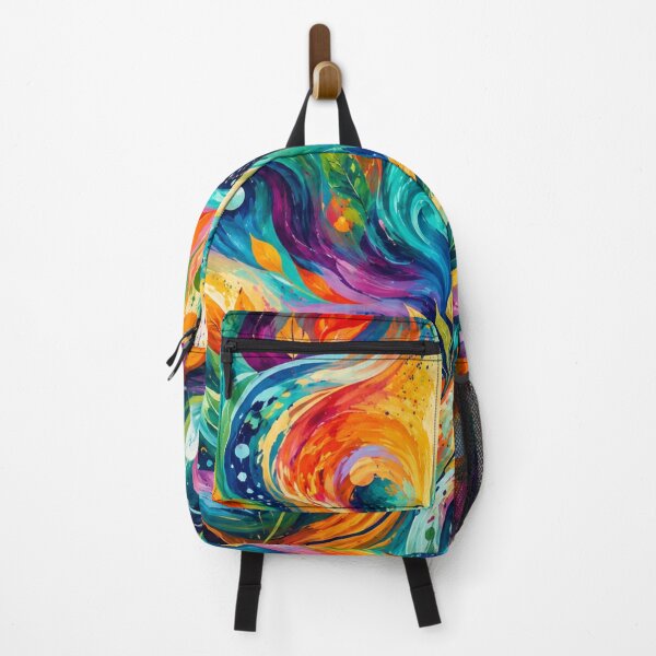Item preview, Colorful Abstract Botanical Painting designed and sold by YanezFranco.