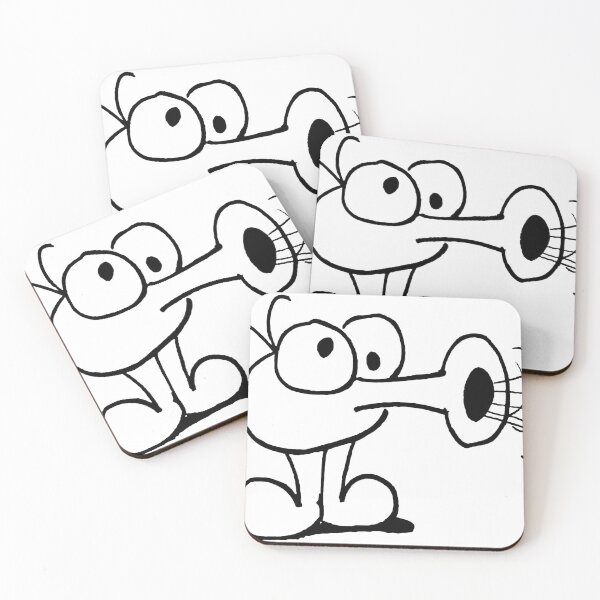 Item preview, Y2K Hand-Drawn Snout Bug - Minimalist Doodle Monster Graphic designed and sold by Kromatik.