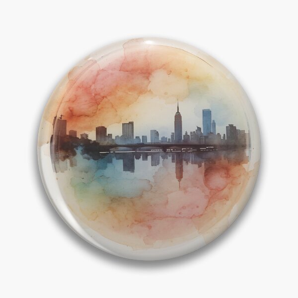 Item preview, City view in a bubble image designed and sold by MK26Designs.