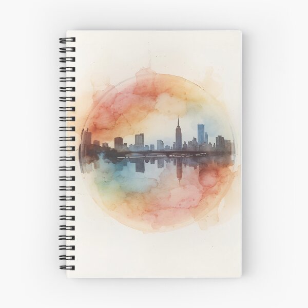 Item preview, City view in a bubble image designed and sold by MK26Designs.