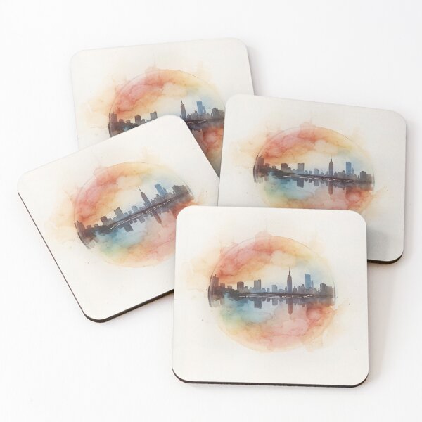 Item preview, City view in a bubble image designed and sold by MK26Designs.