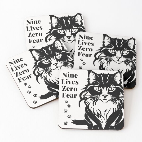 Item preview, Nine Lives Zero Fear  designed and sold by plusoneart.