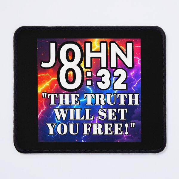 Item preview, Christianity Bible Quote JOHN 8:32! designed and sold by Giulivo Store Graphic.