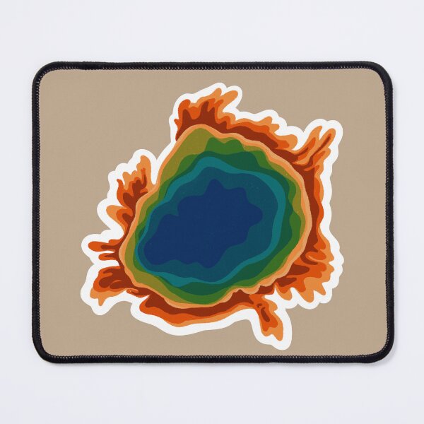 Item preview, Grand Prismatic Yellowstone designed and sold by HannahReeStudio.