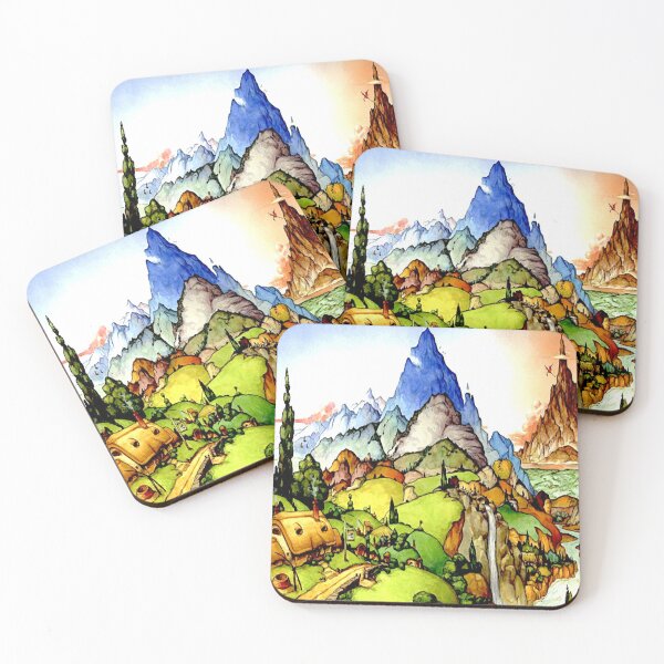 Item preview, Hobbit Terrain designed and sold by ViaARTfactory.
