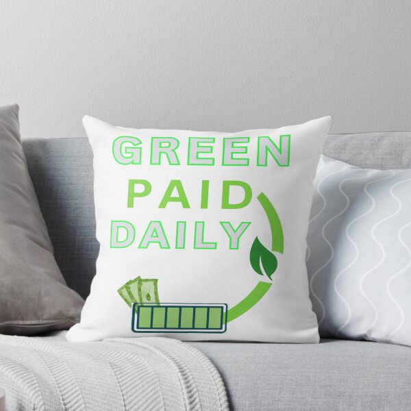 Item preview, Green Paid Daily designed and sold by FiberatWorkTechs.