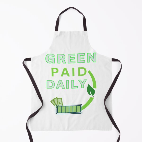 Item preview, Green Paid Daily designed and sold by FiberatWorkTechs.