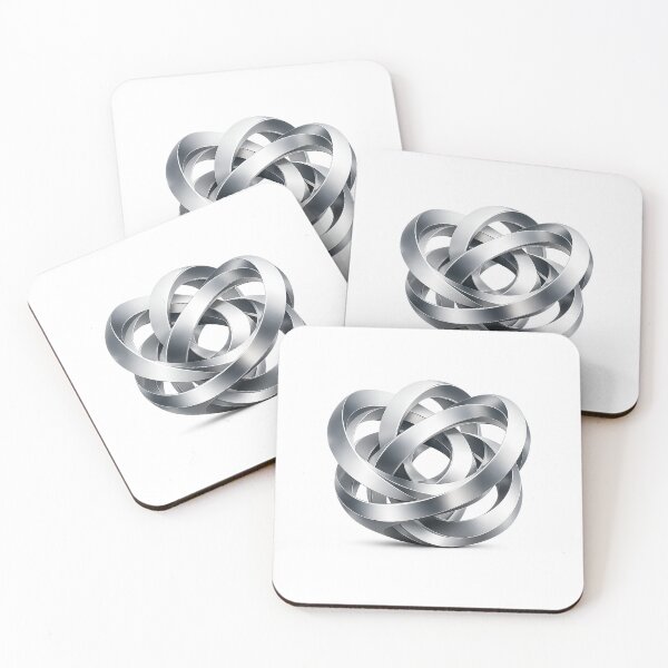 Item preview, Interlocking Geometric Rings designed and sold by creativezoneco.
