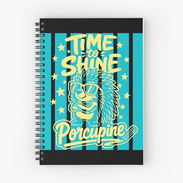 Item preview, Time to Shine Porcupine Cute Student Teacher Back to School designed and sold by clothesy7.