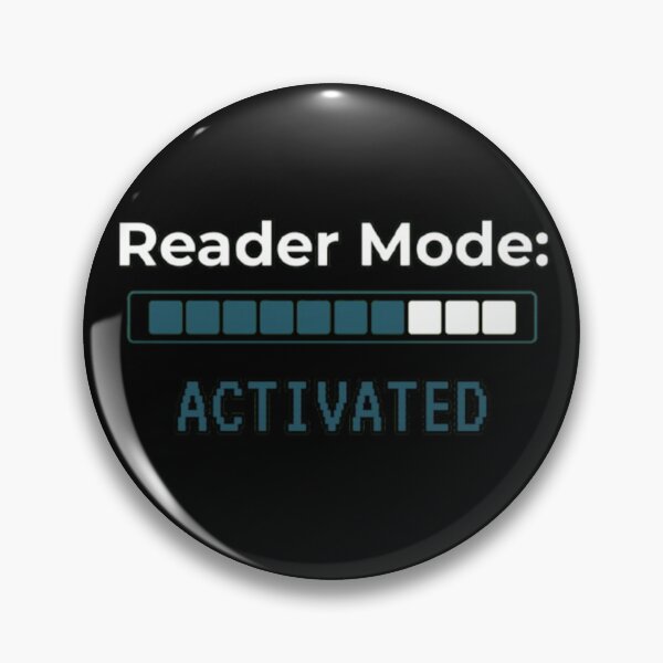 Item preview, Reader Mode Activated designed and sold by DixieGirlStudio.
