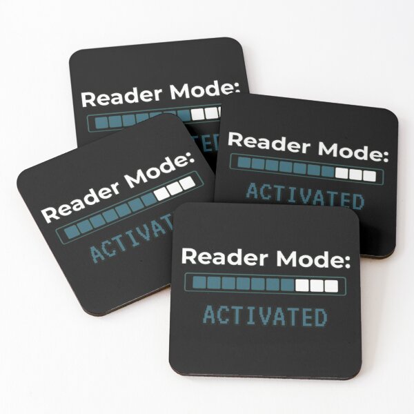 Item preview, Reader Mode Activated designed and sold by DixieGirlStudio.