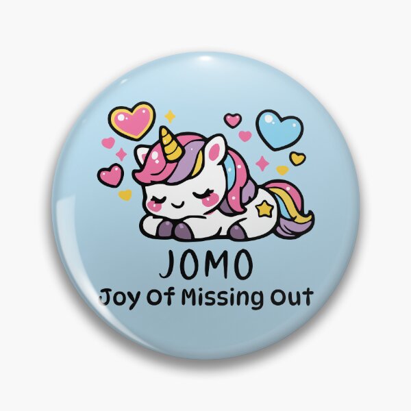 Item preview, Cute Mental Health Joy Of Missing Out Unicorn  designed and sold by humnoo.