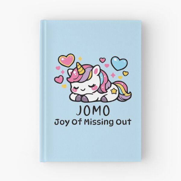 Item preview, Cute Mental Health Joy Of Missing Out Unicorn  designed and sold by humnoo.