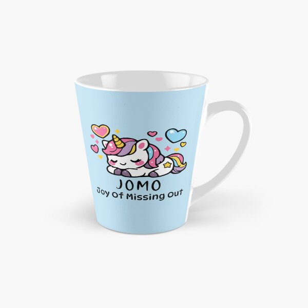 Item preview, Cute Mental Health Joy Of Missing Out Unicorn  designed and sold by humnoo.