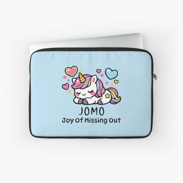Item preview, Cute Mental Health Joy Of Missing Out Unicorn designed and sold by humnoo.