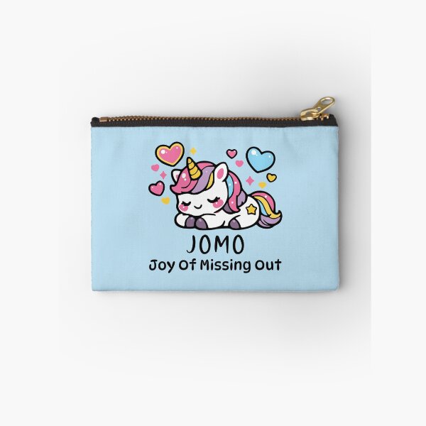 Item preview, Cute Mental Health Joy Of Missing Out Unicorn  designed and sold by humnoo.