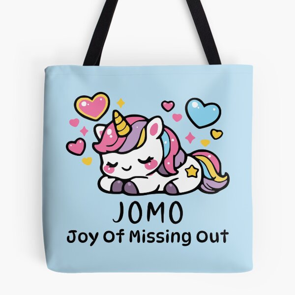 Item preview, Cute Mental Health Joy Of Missing Out Unicorn  designed and sold by humnoo.
