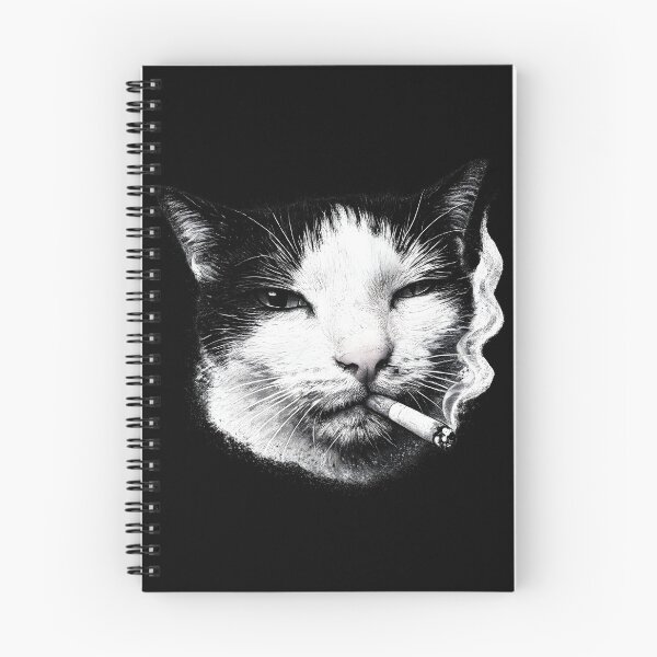 Artikelvorschau, Smoking Cat Vintage entworfen und verkauft von artCreativeColony.